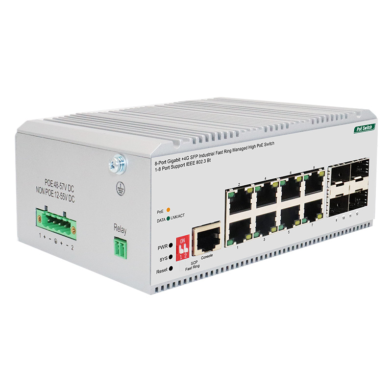 8-Port Gigabit +4G SFP
